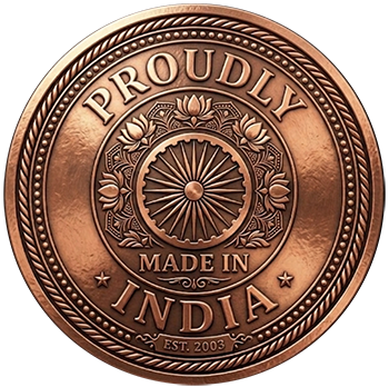 Proudly Made in India, established 2003