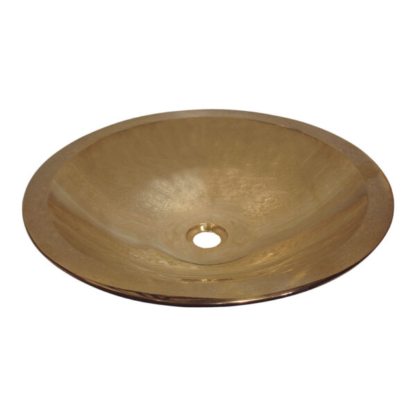 Cast Bronze Sink Oval Double Walled by Coppersmith Creations