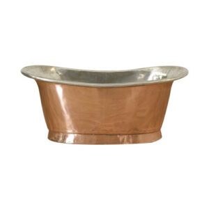 Copper Bathtub Tin Inside Shiny Copper Outside by Coppersmith Creations