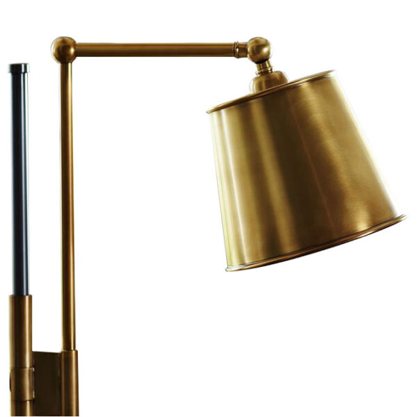 Bronze Brass Task Floor Lamp by Coppersmith Creations