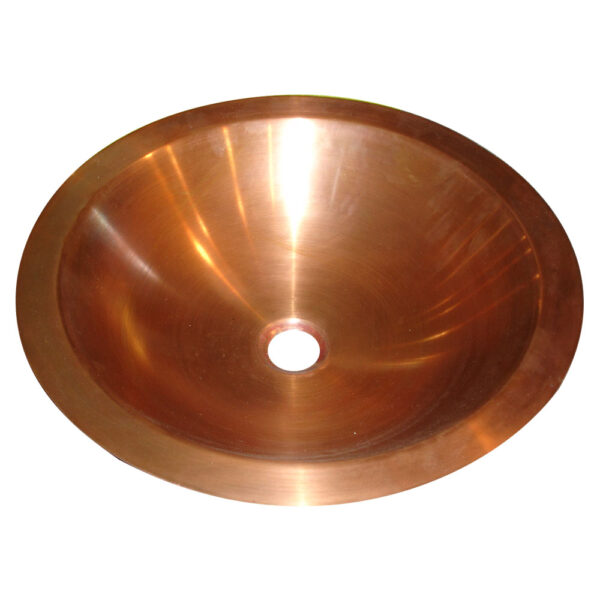 Copper Sink Smooth Finish