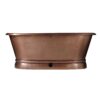 Pedestal Copper Bathtub