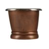 Copper Pedestal Tub Nickel Interiors