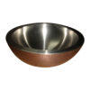 Copper Sink Hammered Copper Outside Nickel Inside