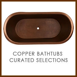 Copper Bathtubs Curated Selections