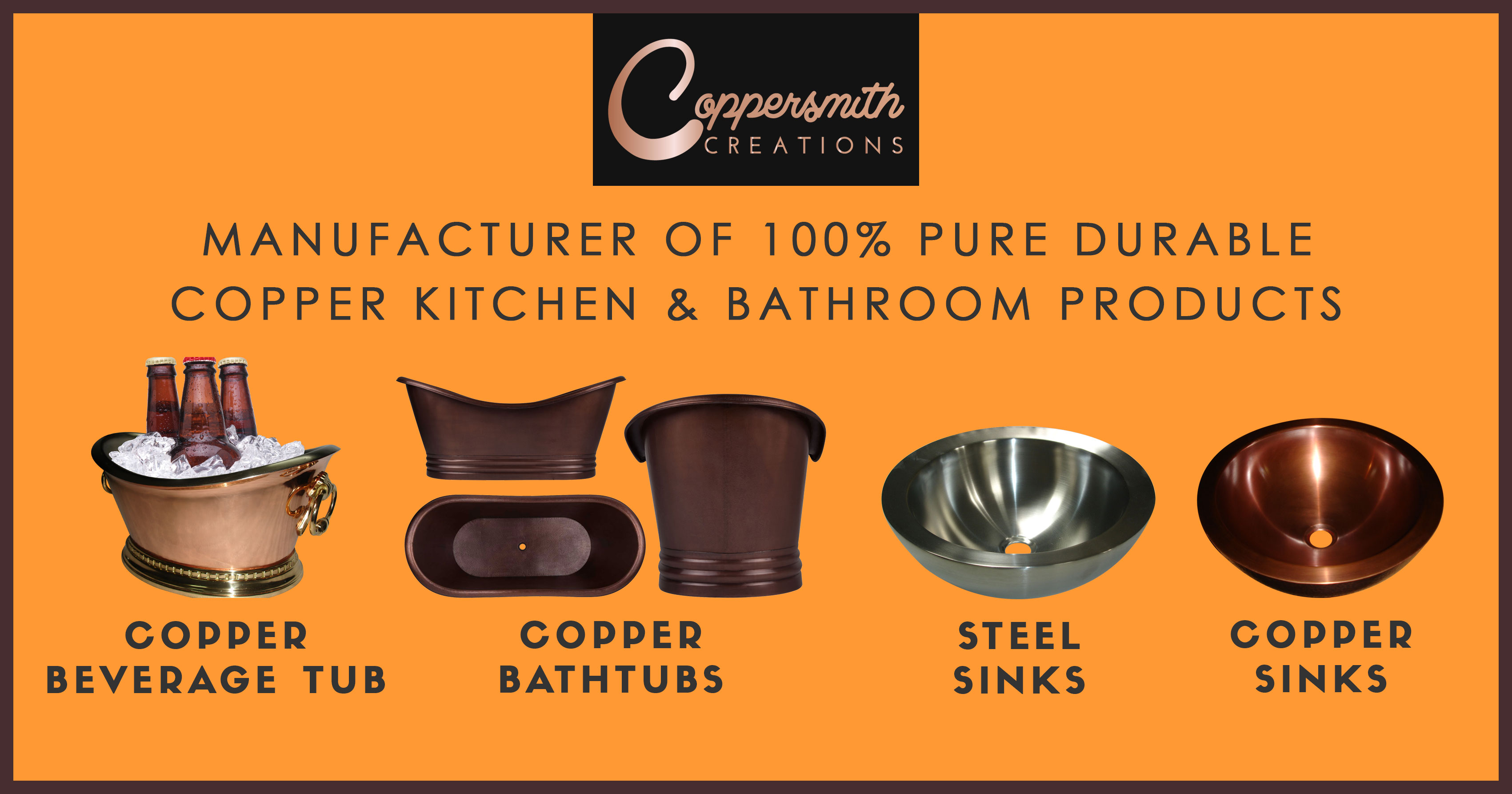 Copper Bathtubs Copper Tubs Bathroom Coppersmith® Creations