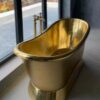 Slanting Base Brass Bathtub Full Brass - Image 6