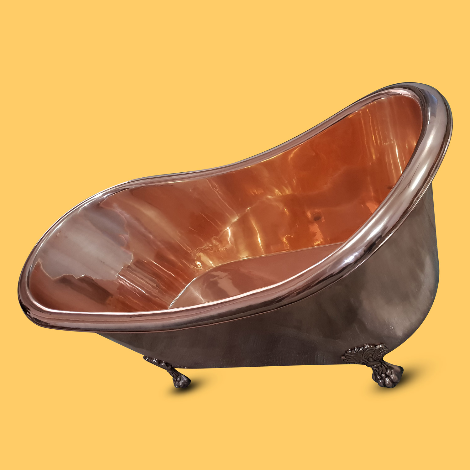 Copper Clawfoot Tub Full Copper Finish Coppersmith® Creations