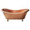 Copper Clawfoot Tub Full Copper Finish