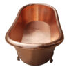 Copper Clawfoot Tub Full Copper Finish