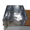 Stainless Steel Kitchen Sink Front Apron Hammered Single Bowl