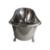 Clawfoot Copper Bathtub Full Nickel Finish