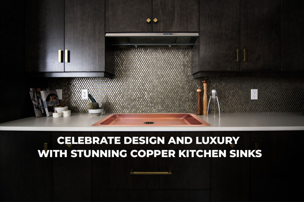 Luxury Copper Kitchen Sink from Coppersmith Creations
