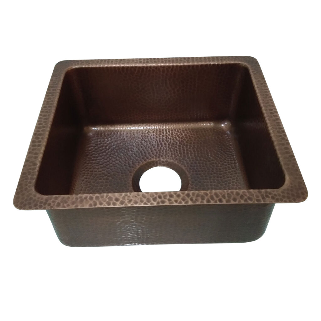 Copper Bar Sink 17.50 x 15.50 x 8 inch