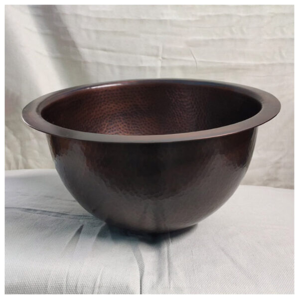 copper sink 14x8 Dark