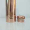 Copper Water Bottle Shiny Polish Finish