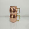 Copper Moscow Mule Mugs Hammered