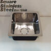 Square Stainless Steel Bar Sink - Image 3