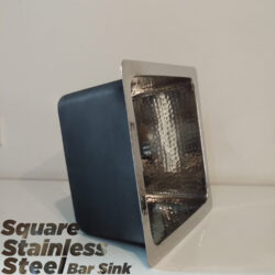 Square Stainless Steel Bar Sink 7
