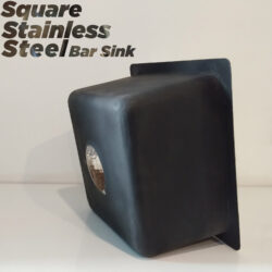 Square Stainless Steel Bar Sink 8