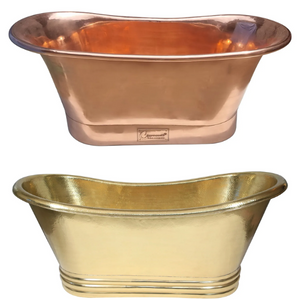 Copper vs. Brass Bathtubs: